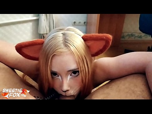 ❤️ Китсуне го проголта курот и сврши во устата ❤❌ Руско порно на mk.prendiporno.ru ️❤